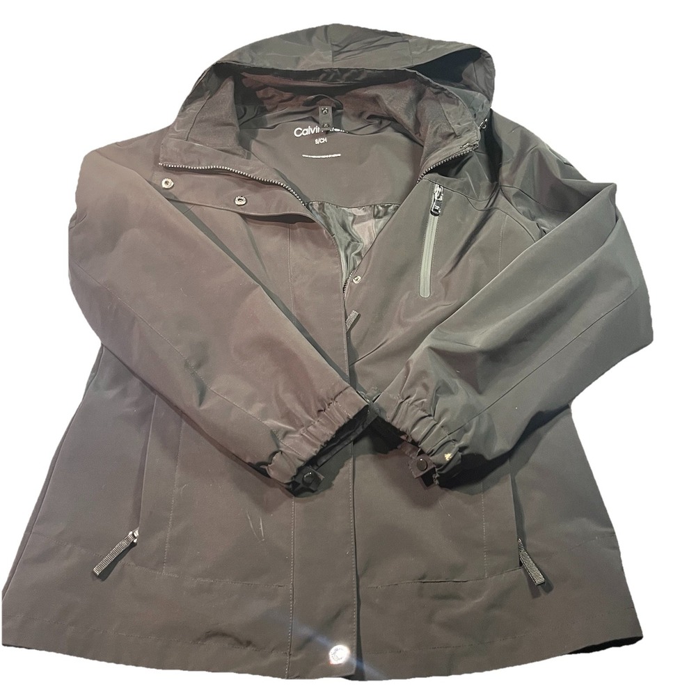 Calvin Klein Women's Weather Resistant‎ Shell Jacket Size Small Good Rid